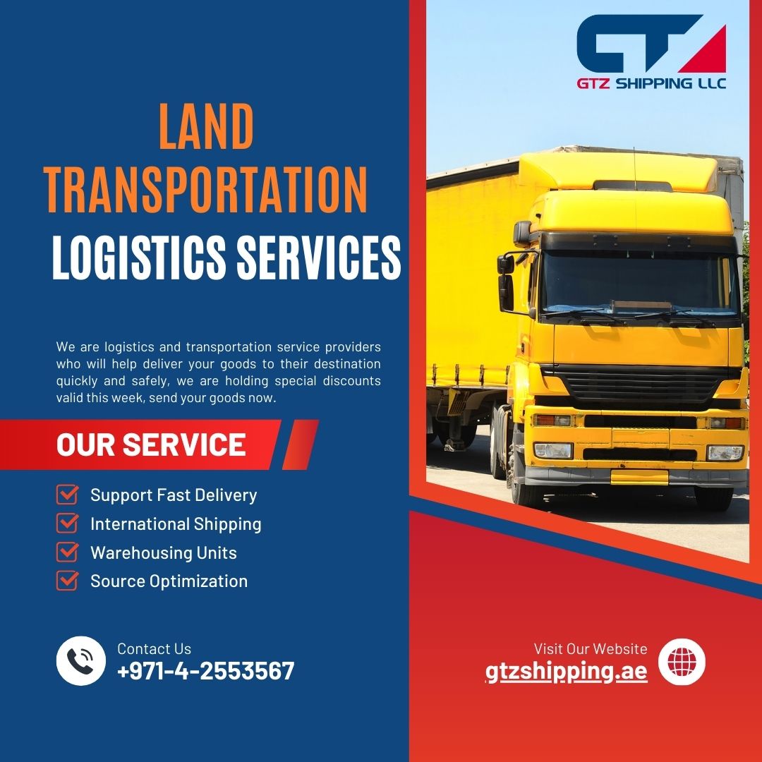 Land Transportation And Logistics Services Streamlining Your Supply Chain