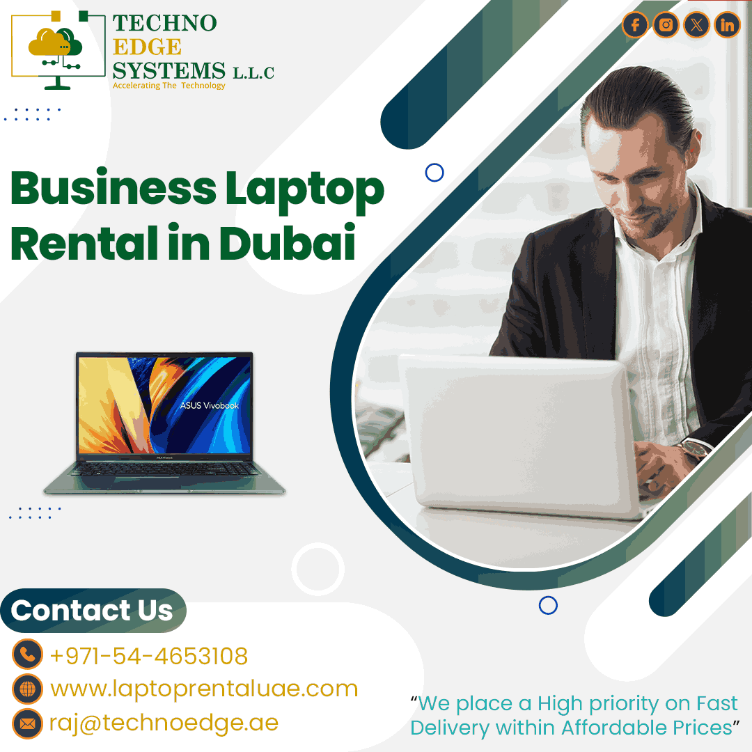 Wide Range Of Laptop Rental In Dubai, Uae