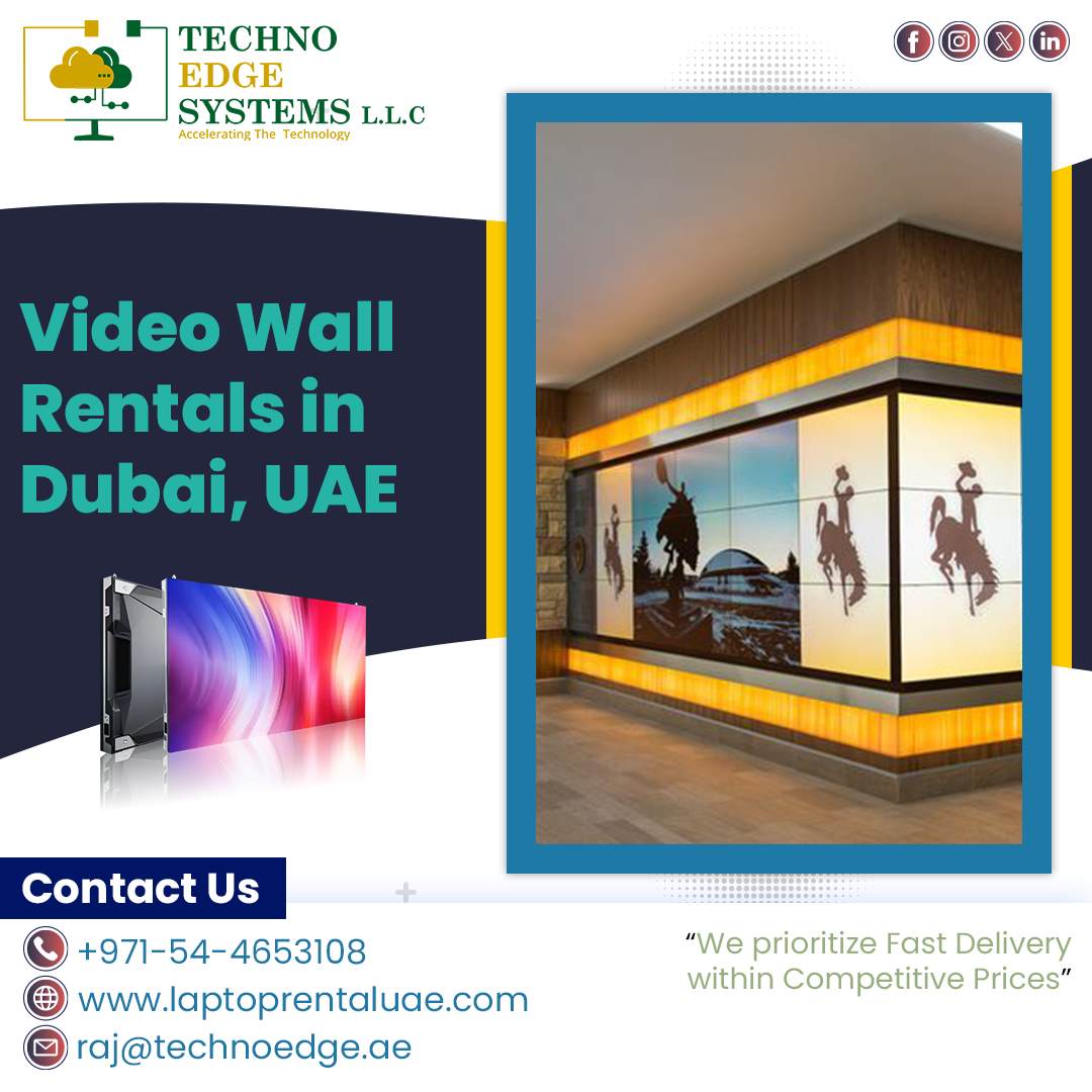 Seamless Led Video Wall Hire Solutions In Dubai, Uae