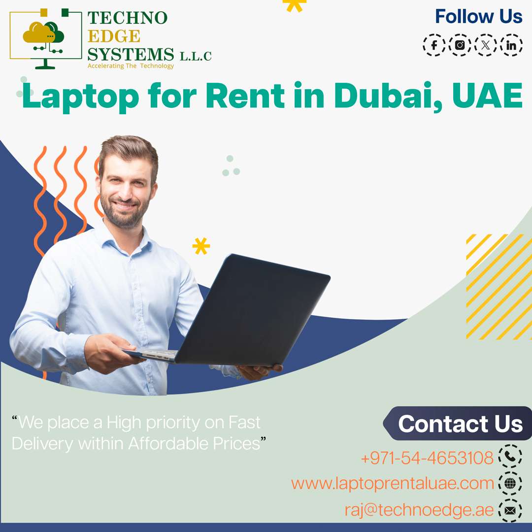 Top Laptop Rental Services In Dubai, Uae
