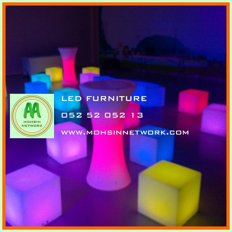 Led Furniture, Dance Floor And Party Furniture Rental By Mohsin Network