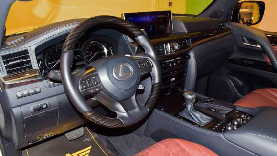 2020 Lexus Lx 570 Black Edition European Specifications