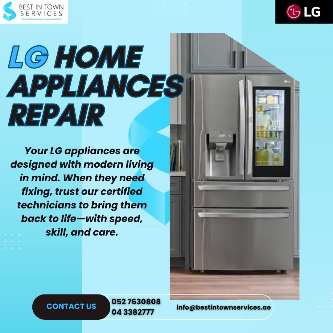 Lg Home Appliances Repair Services in Dubai