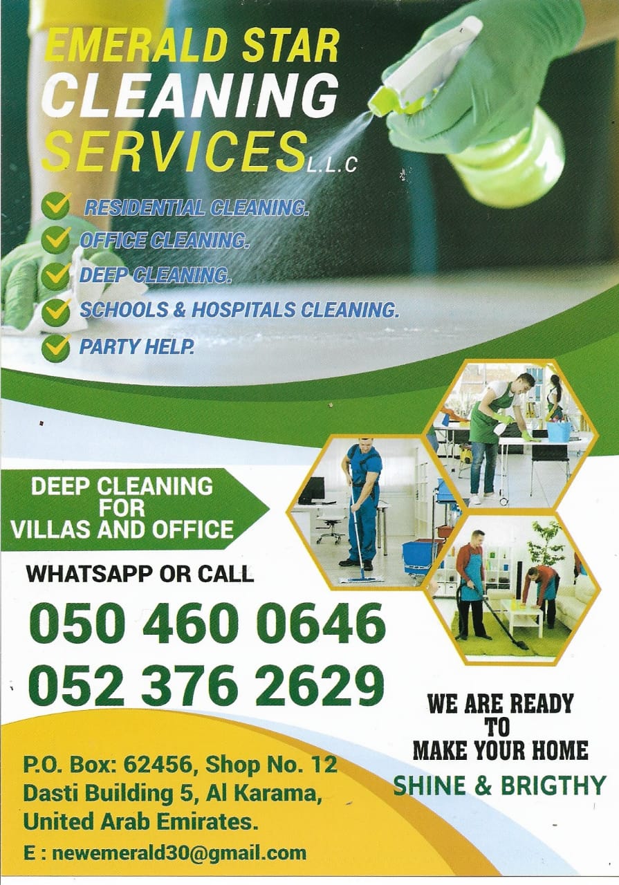 Cleaning in Dubai