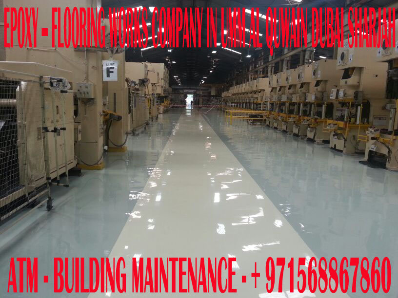 Warehouse Epoxy Flooring Works Company In Umm Al Quwain Dubai Sharjah Uae