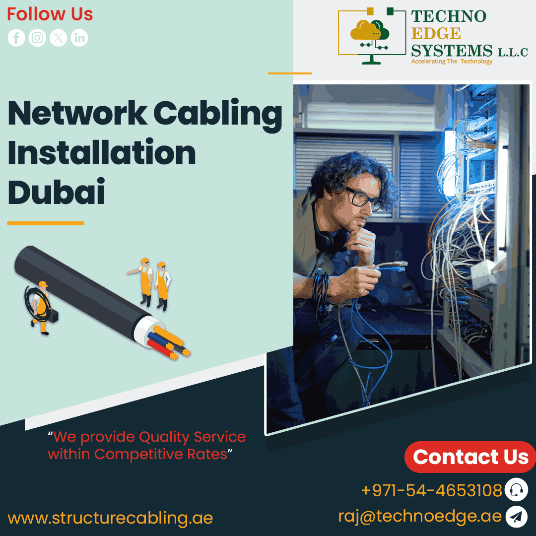 Network Cabling In Dubai, Uae The Backbone Of Your Business
