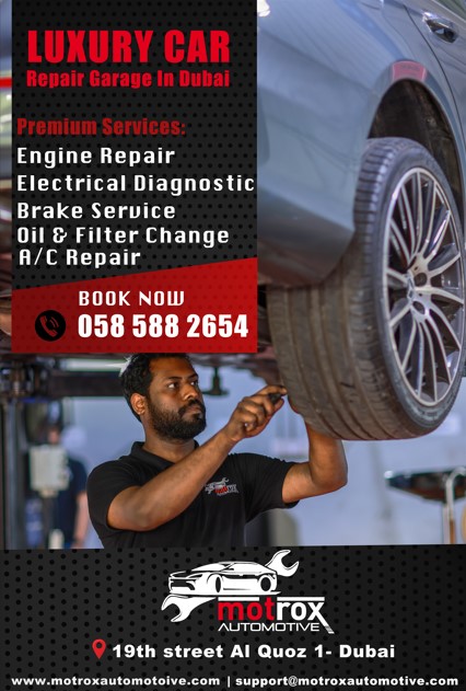 Luxury Car Repair And Services In Dubai