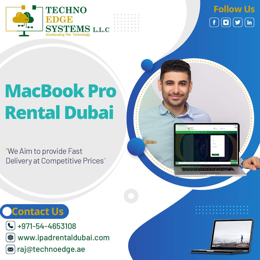 How Are Macbook Rentals Helpful During Trips In Dubai