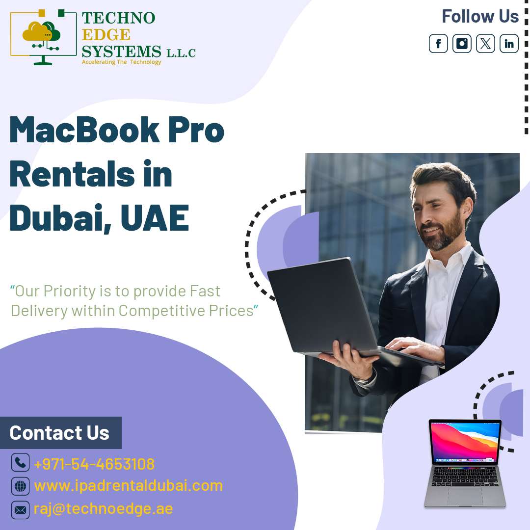 Reasons For Selecting Macbook Rental Dubai