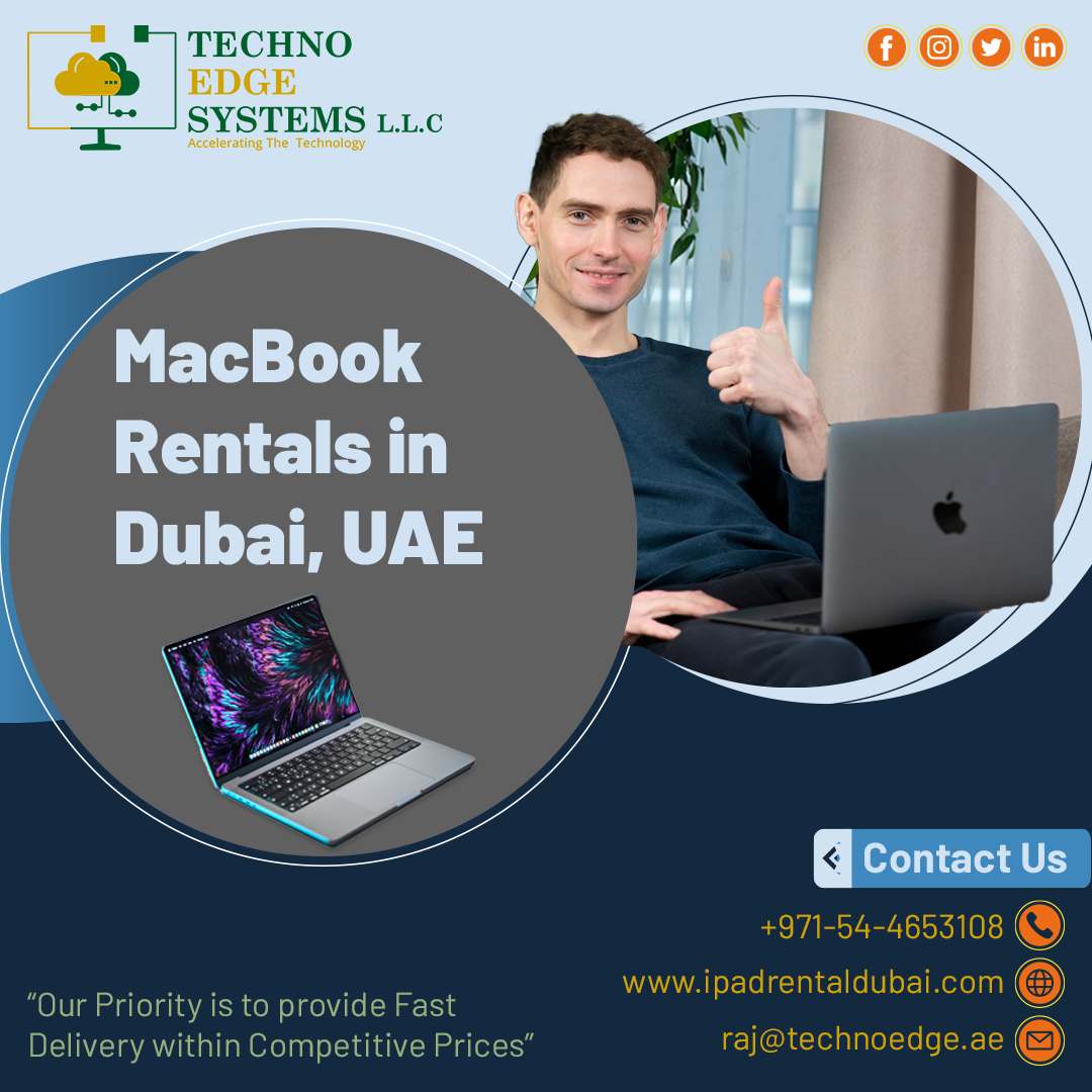 How Are Macbook Rentals Helpful During Trips In Dubai