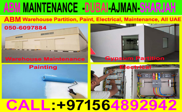 Warehouse Maintenance Repairing Ajman Dubai Sharjah