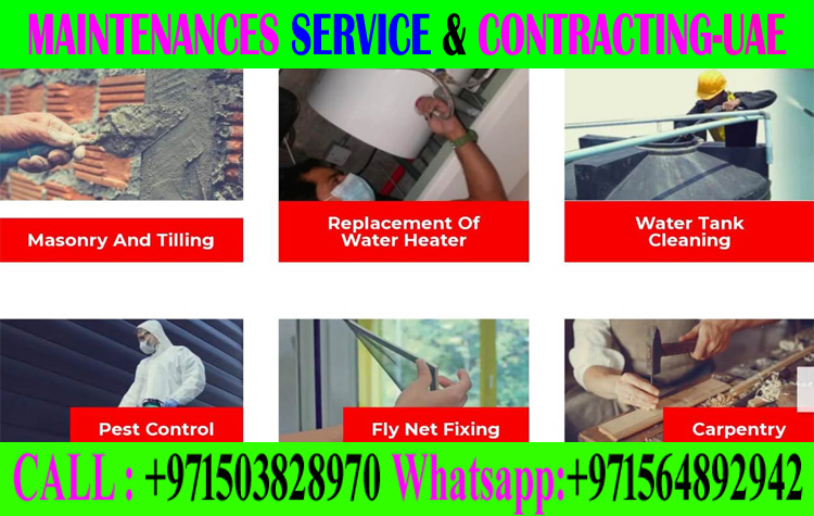 Building Maintenance Contractor Ajman Dubai Sharjah Ras Khaima