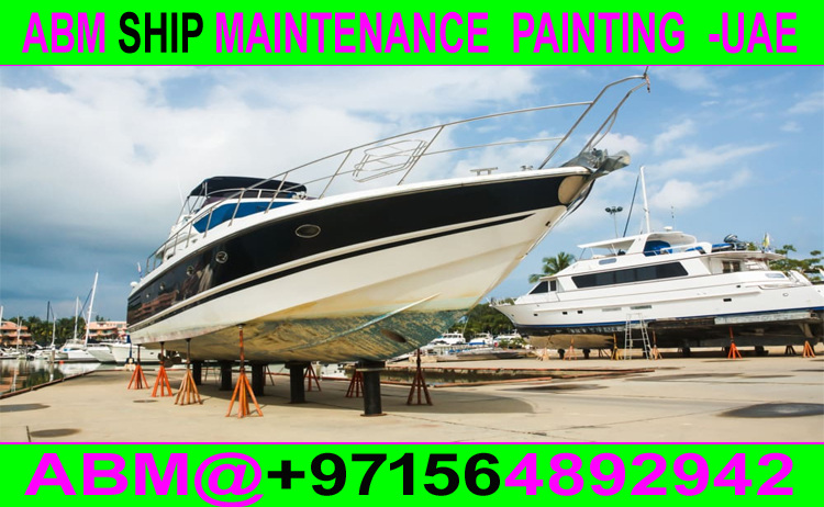 Marine Boat Painting Coating In Dubai , Ajman , Sharjah