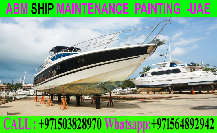 Marine Boat Painting Coating In Dubai , Ajman , Sharjah