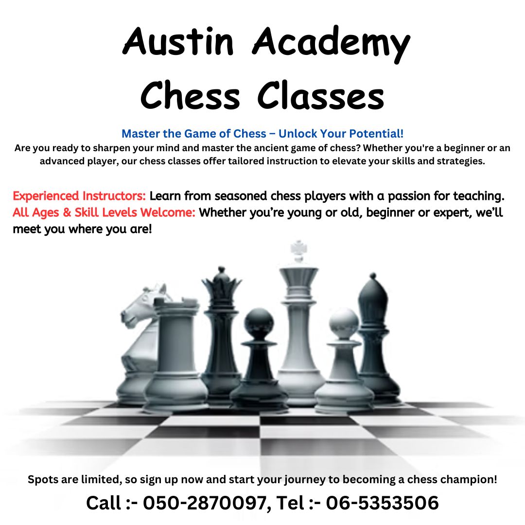 Chess Classes In Sharjah Call 0502870097