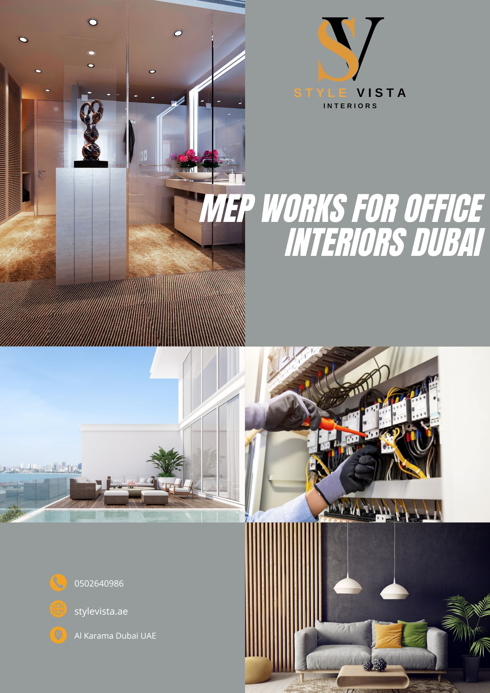 Mep Works For Office Interiors Dubai