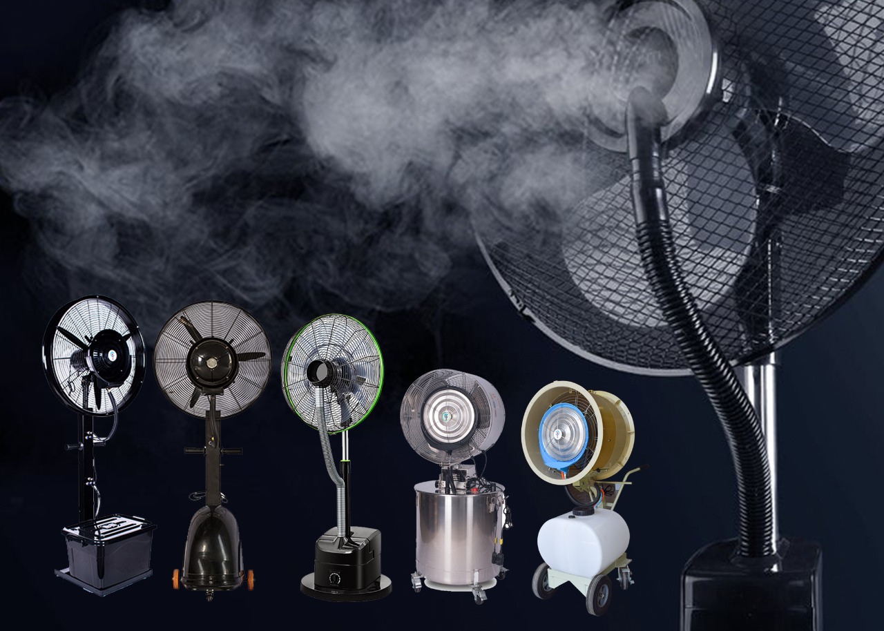 Portable Misting Fans For Rent And Sale in Dubai