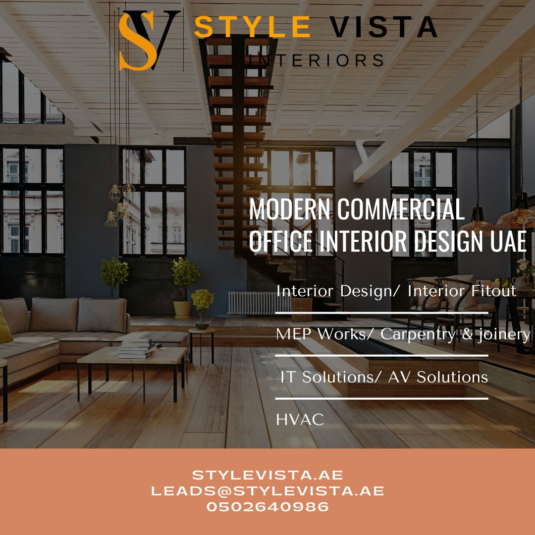 Modern Commercial Office Interior Design Uae