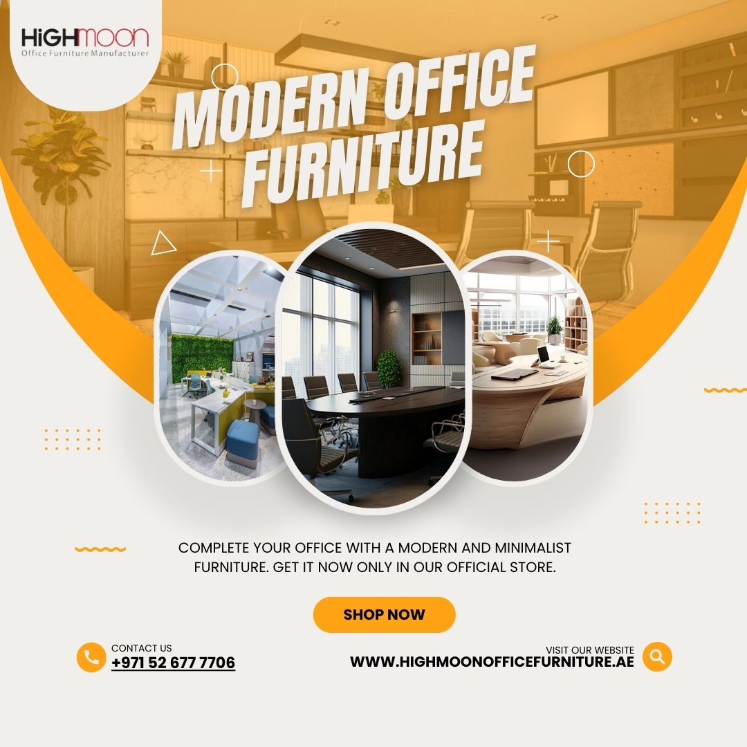 Transform Your Workspace With Highmoon S Modern Office Furniture In Dubai