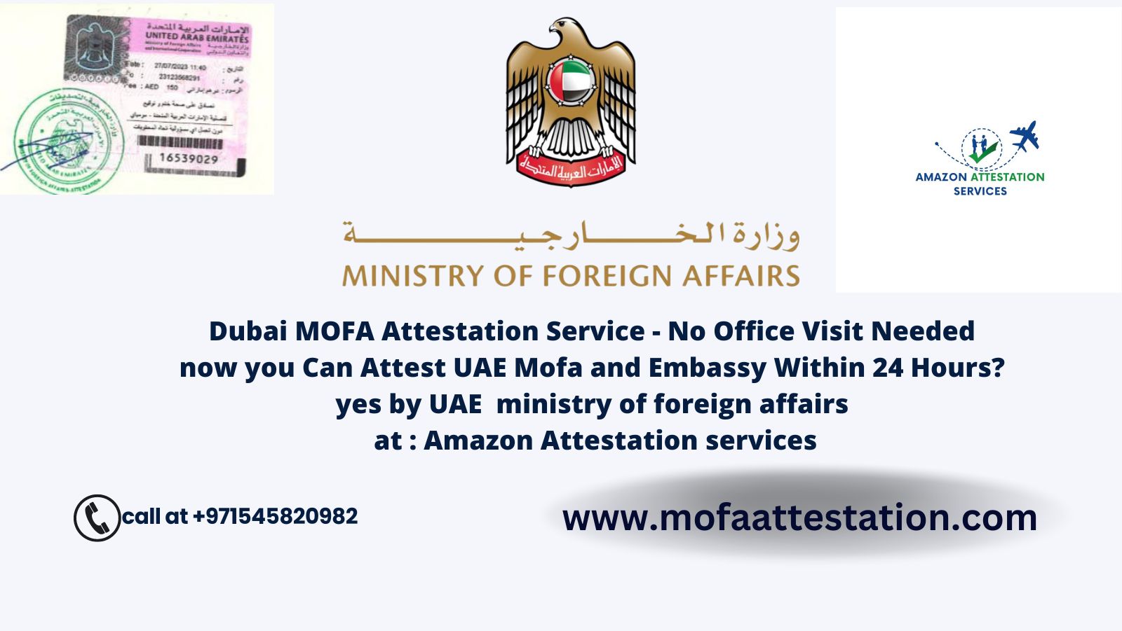 Are You Looking For Mofa Attestation In Uae