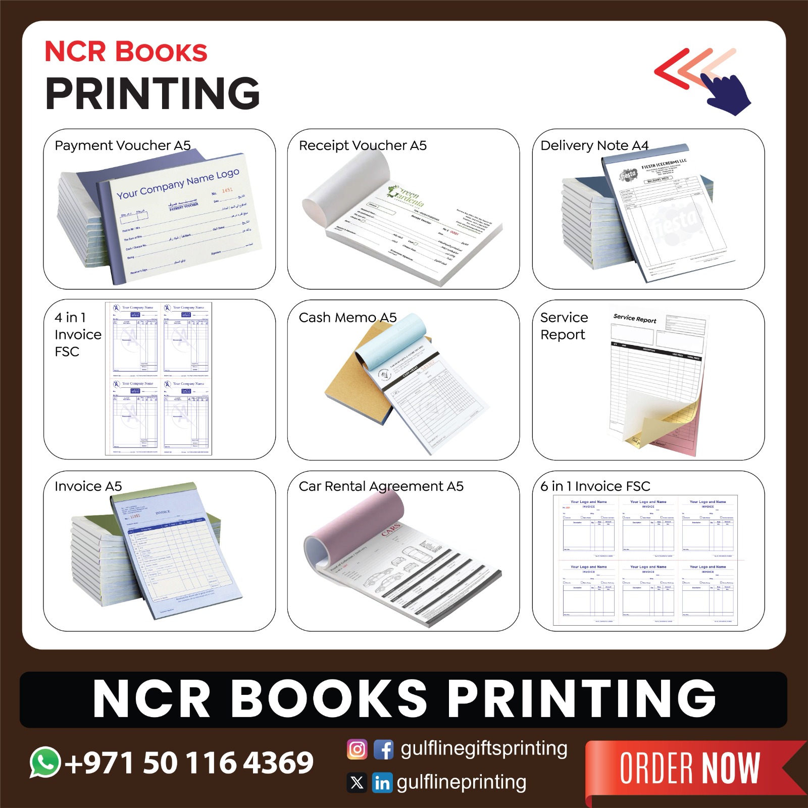 Bill Book, Vouchers, Ncr Books Printing At Budget Price