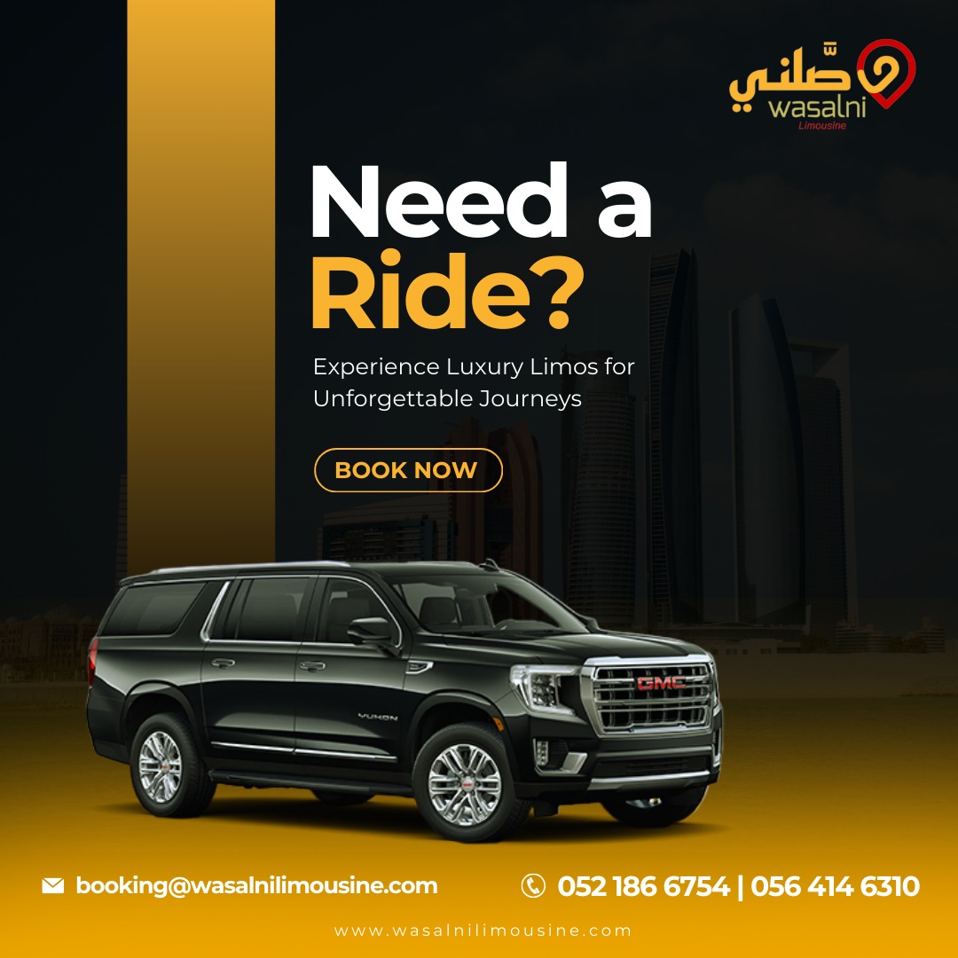 Book A Ride Now And Get Offer Wasalni Limousine