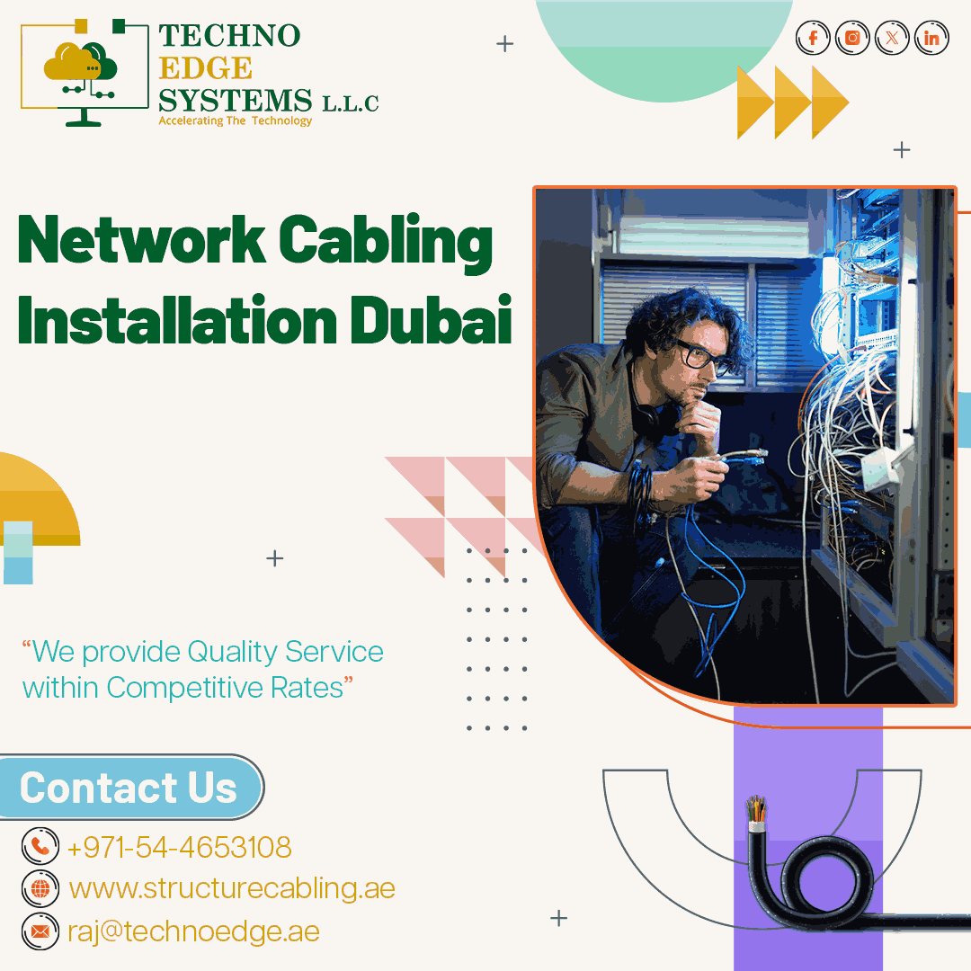 Choose Best Network Cabling Company In Dubai, Uae