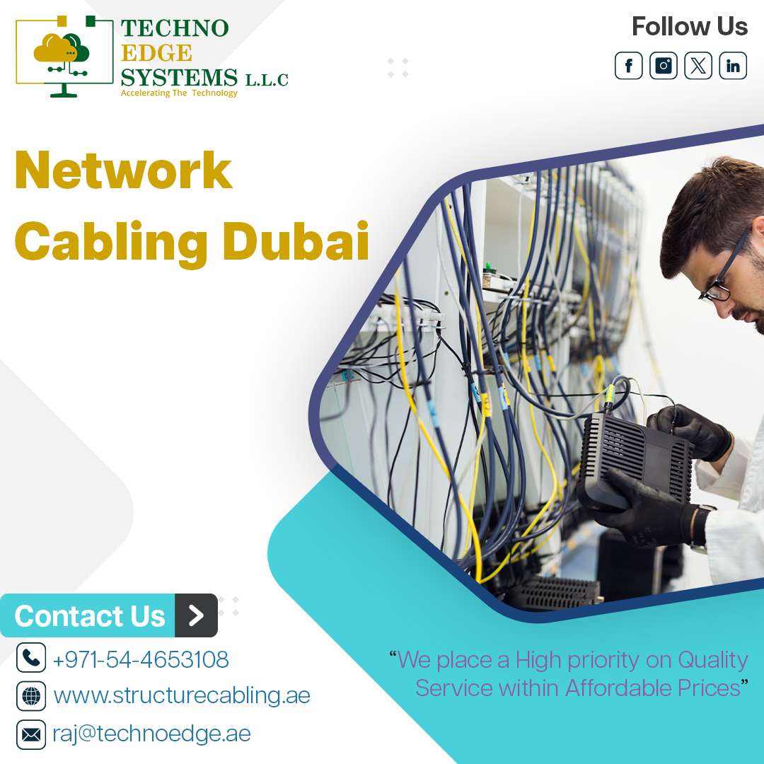 Benefits Of Professional Network Cabling Installations In Dubai, Uae