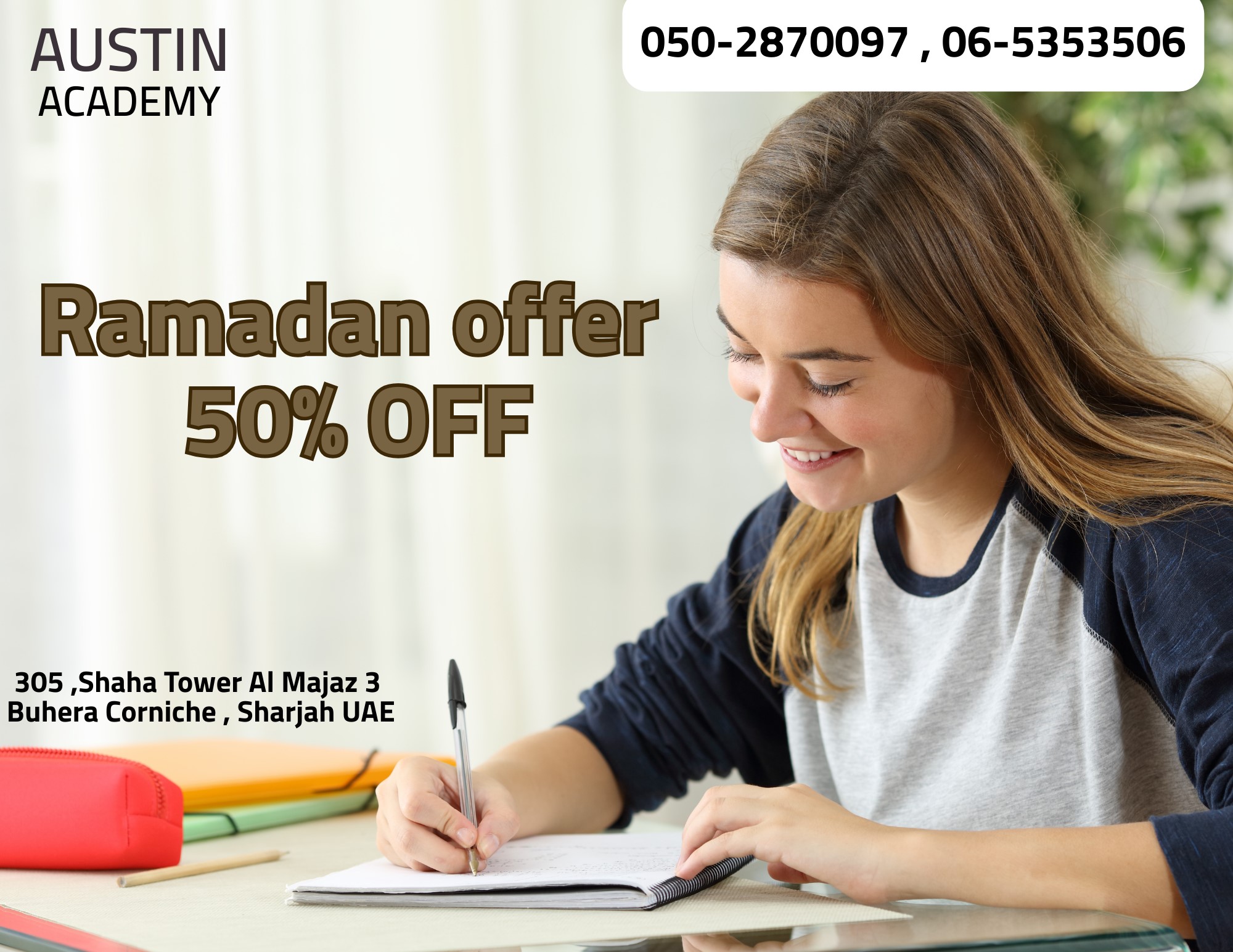 Spoken English Classes In Sharjah With Ramadan Offer Call 0502870097