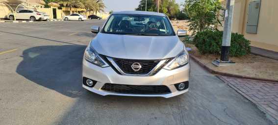 Nissan Sentra Silver Full Option Sunroof Top 2019 On Cash Or Bank Loan