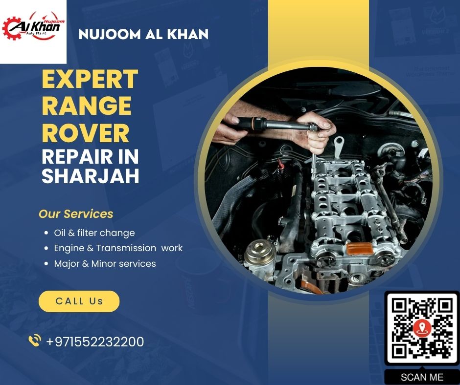 Range Rover Services Center In Sharjah