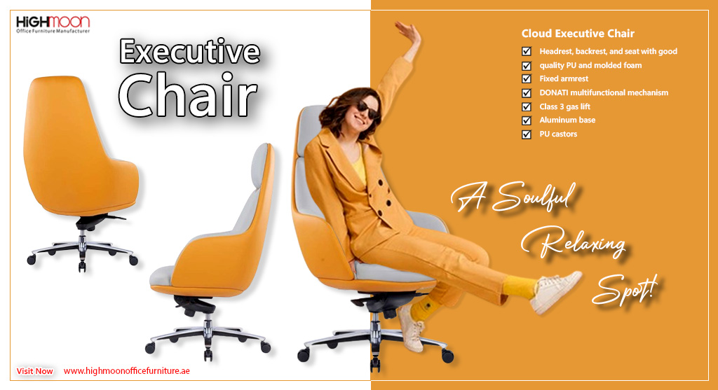 Office Chairs In Dubai Cloud Executive Chair Highmoon Office Furniture