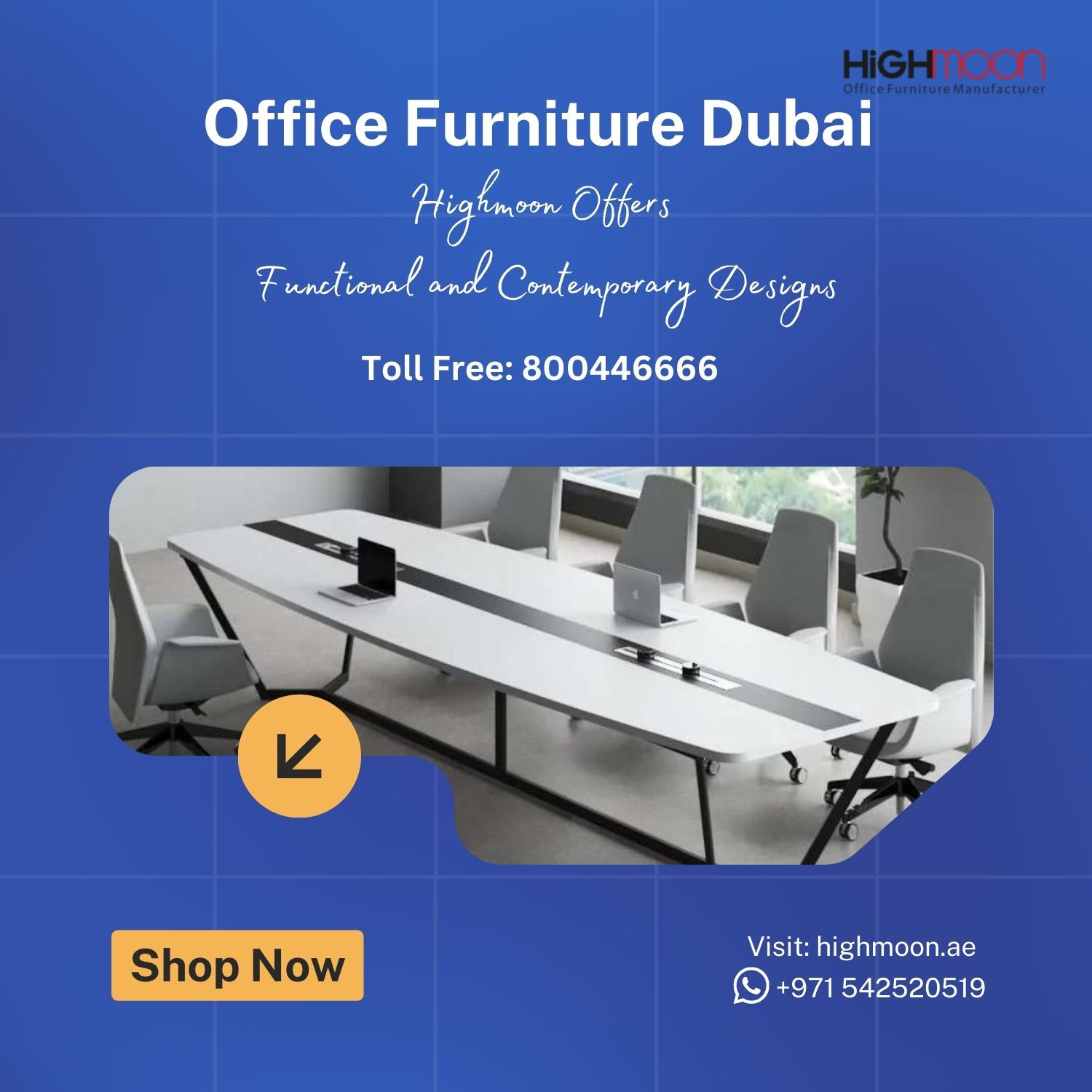 Elevate Your Workspace With Stylish Office Furniture In Dubai