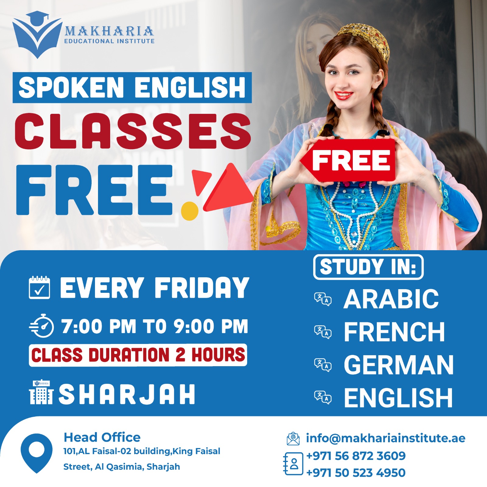 Learn Languages With 25 Off Call +971 56 872 3609 Today