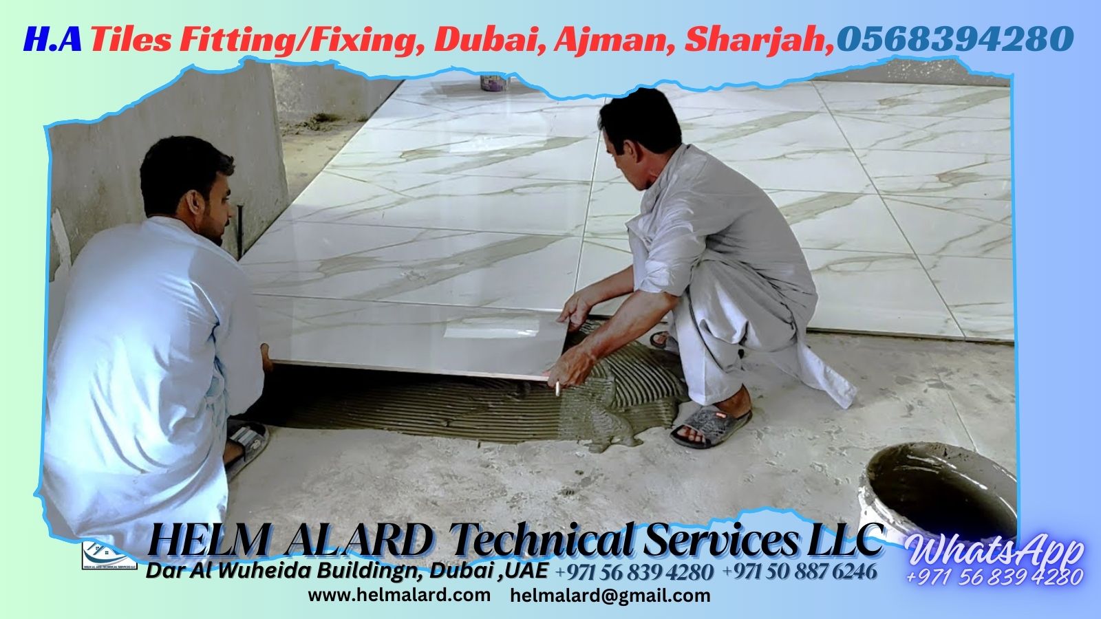 Tiles Fixing Company In Ajman, Sharjah Uae