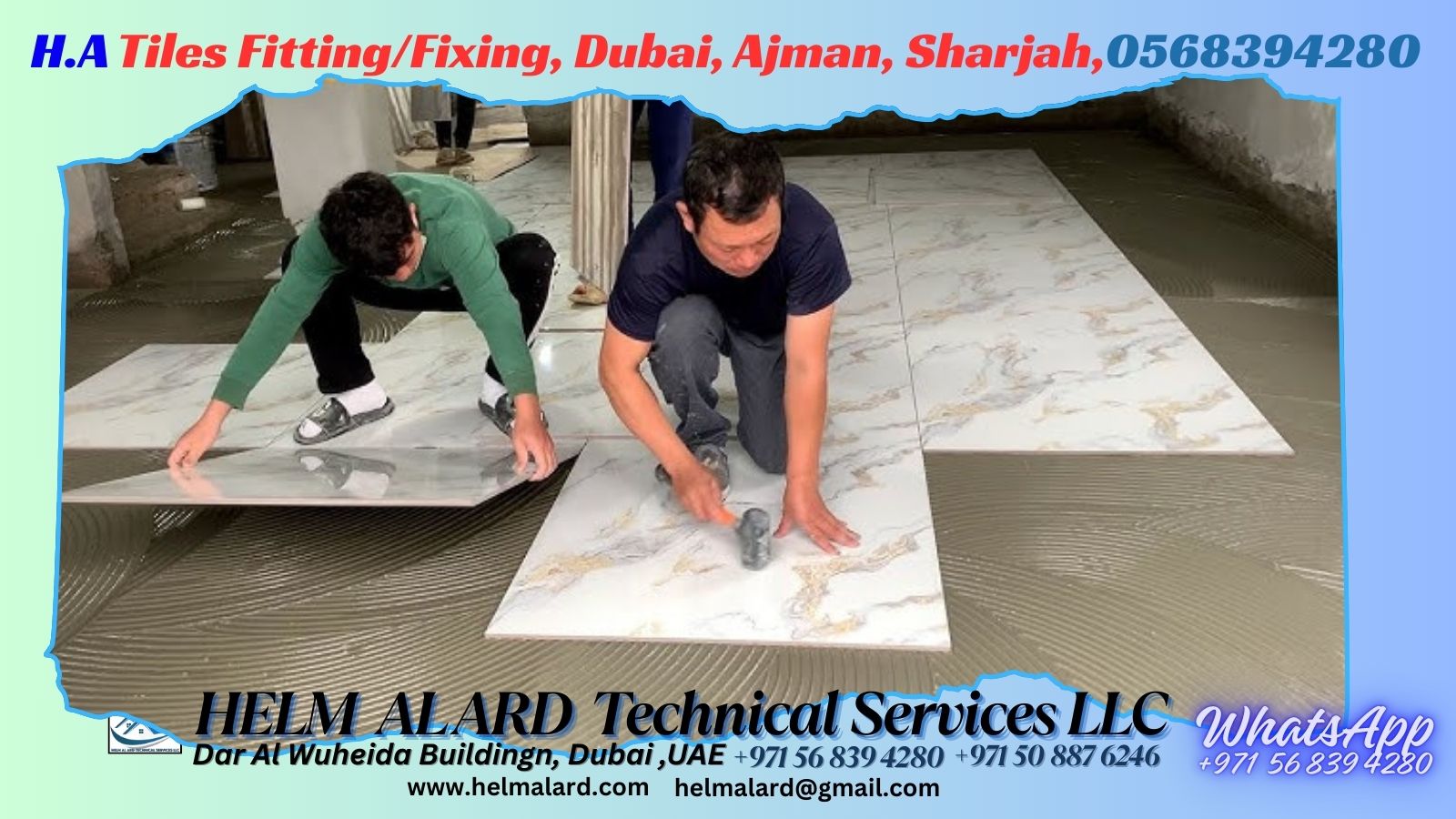Tiles Fixing Company In Ajman, Sharjah Uae