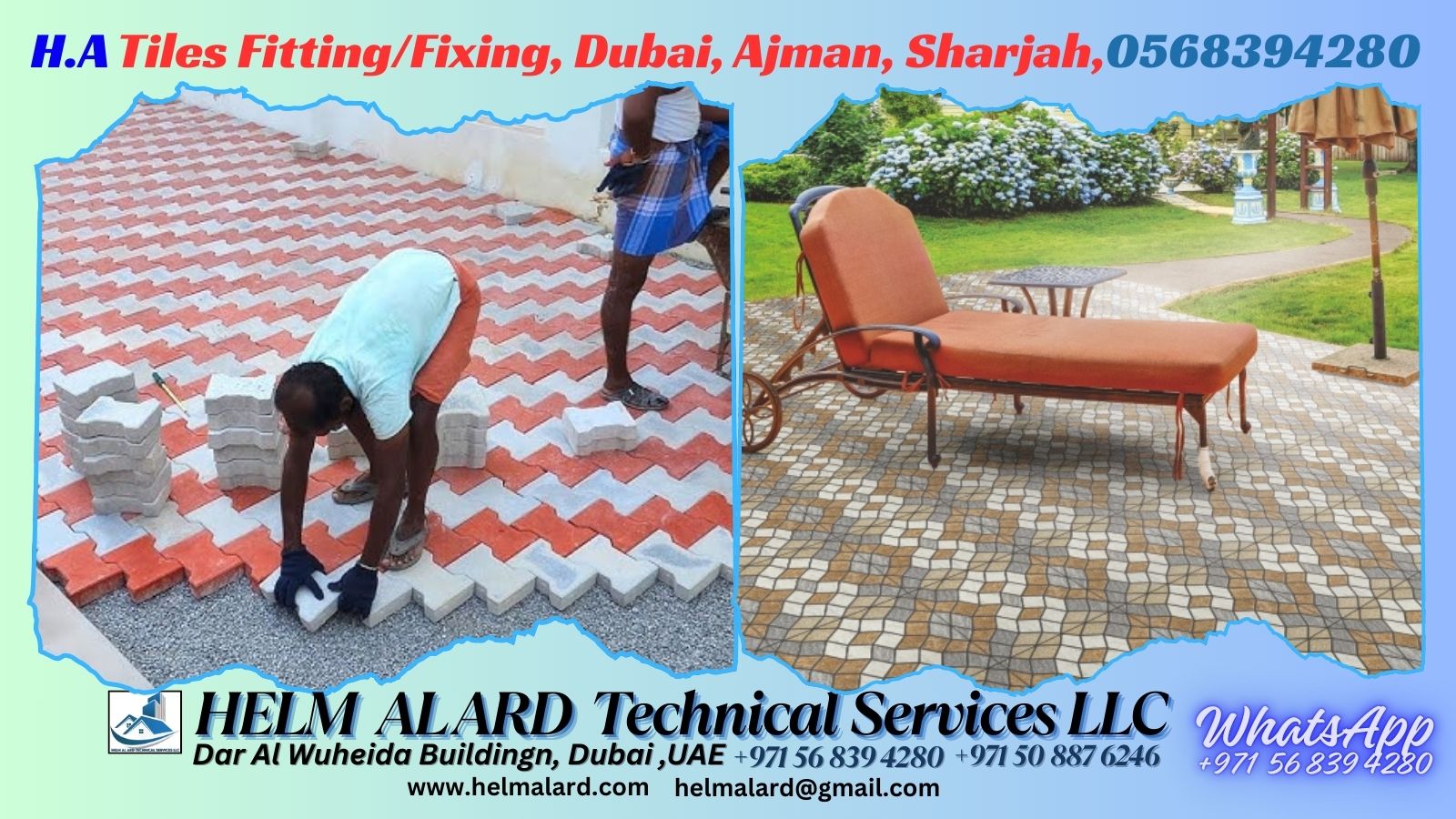 Intalock Fixing Sub Contractor In Sharjah,dubai,uae