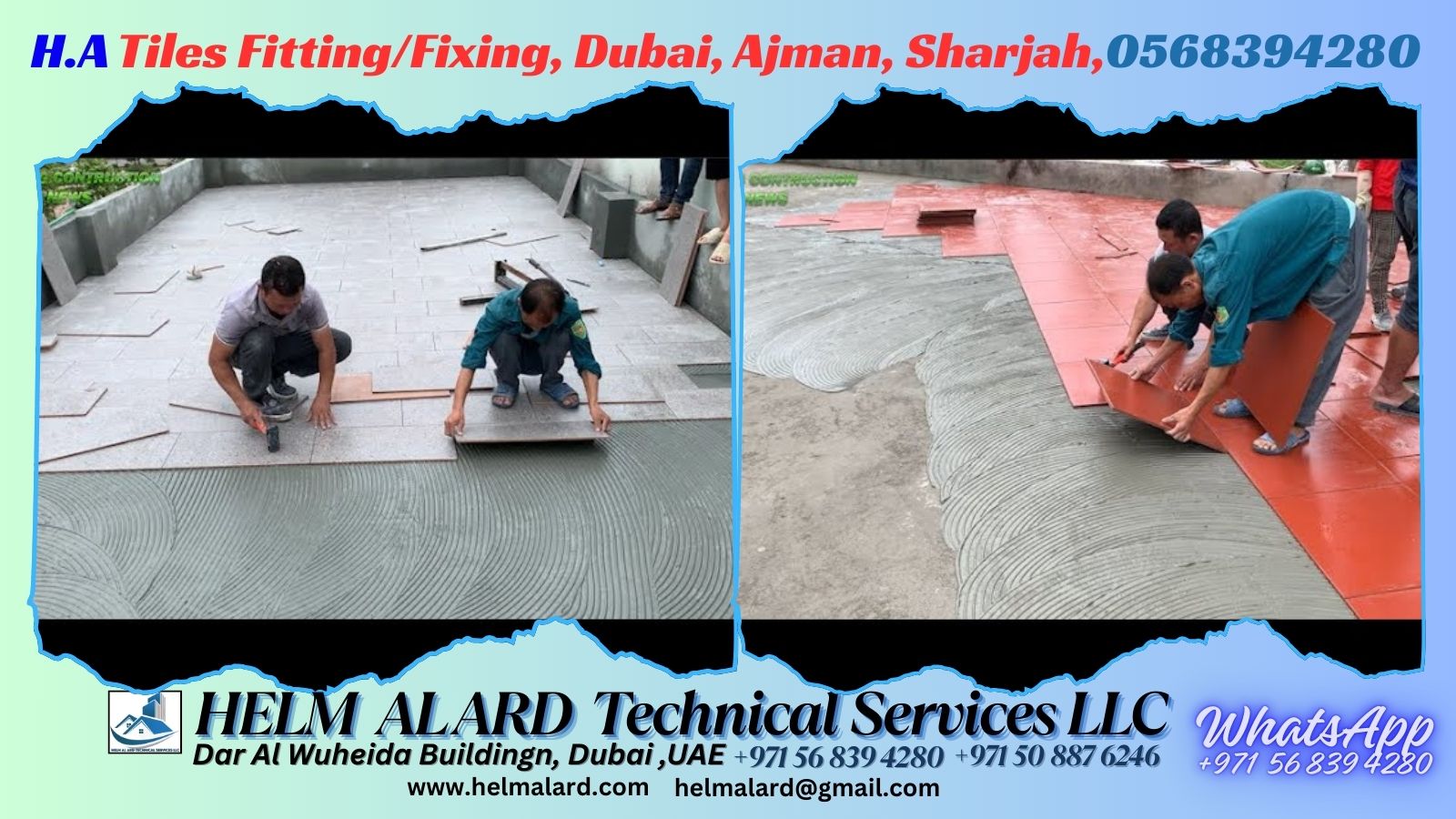 Tiles Fixing Company In Ajman, Sharjah Uae