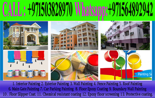 Villa Painting Company Ajman Sharjah +971503828970