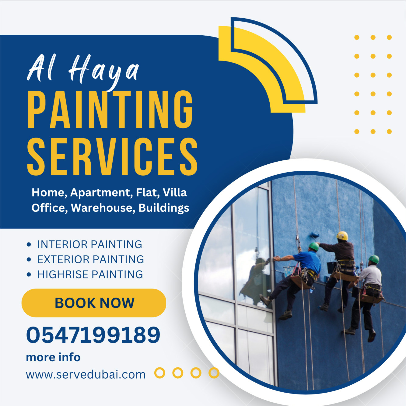 Painting Services Sharjah 0547199189 in Dubai