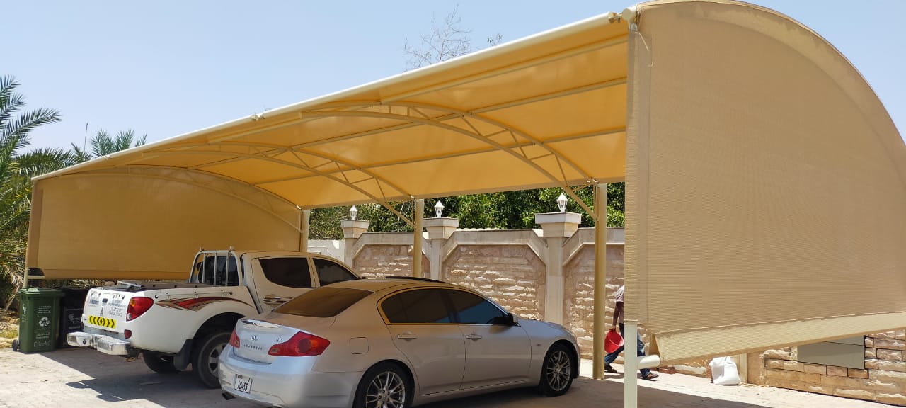 Parking Shades Suppliers In Dlubai for Sale