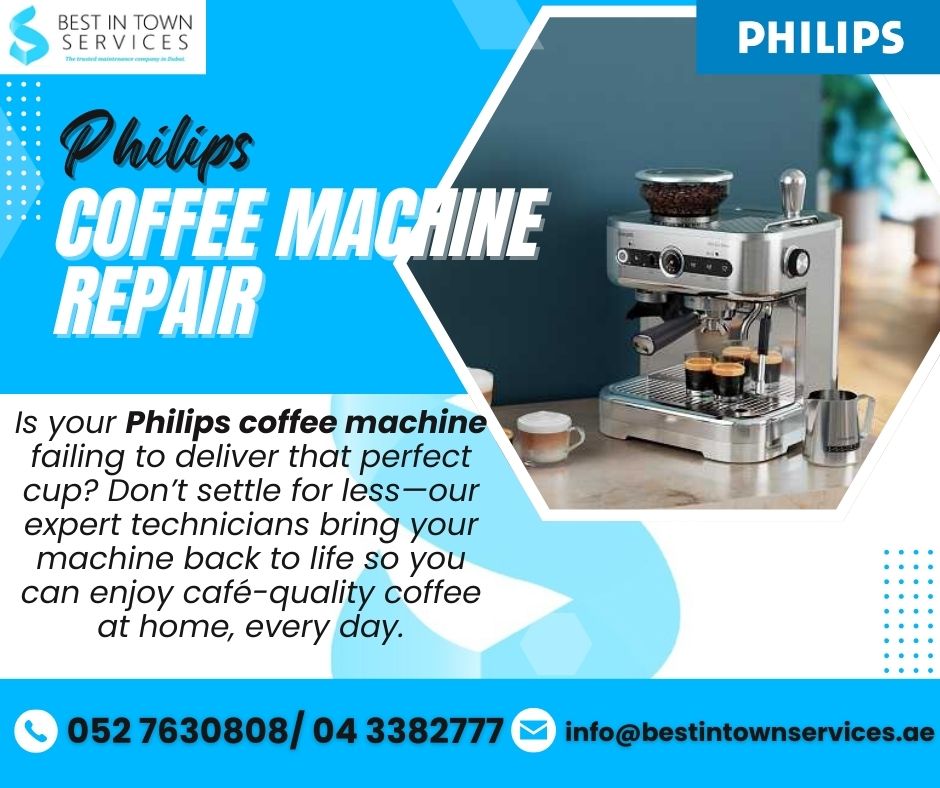 Philips Coffee Machine Repair Services in Dubai