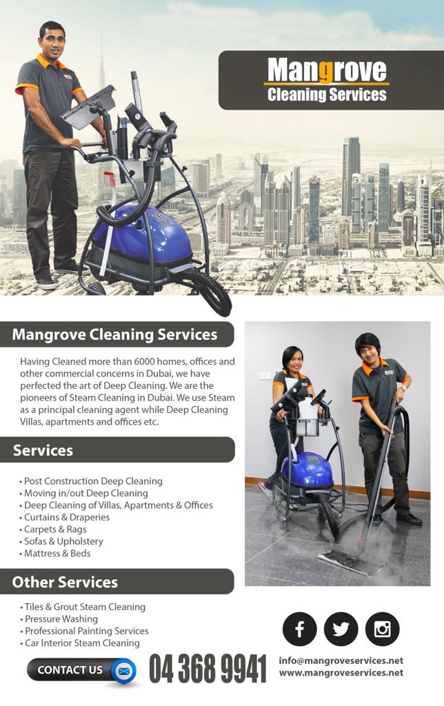 Professional Deep Steam Cleaning Services In Dubai
