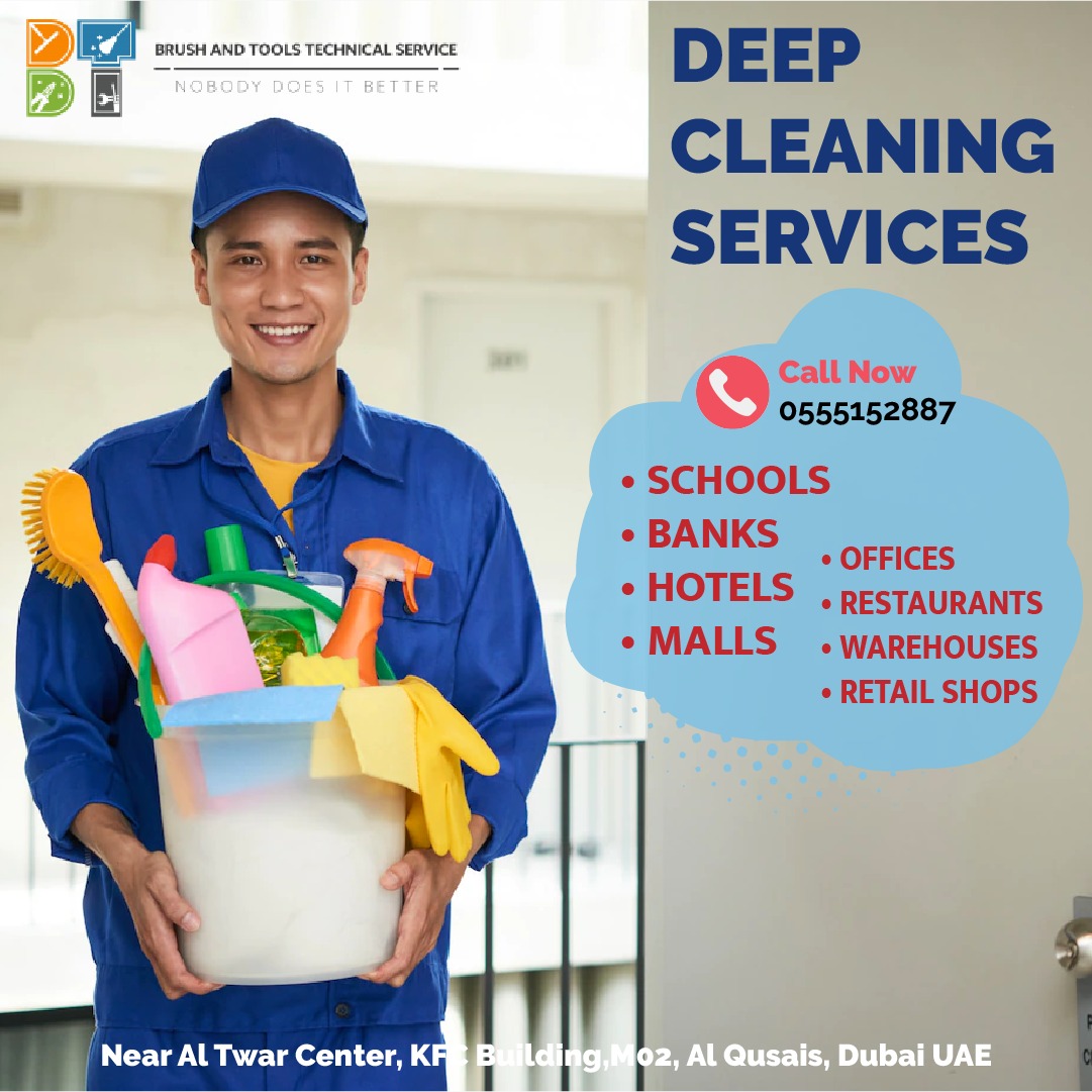 Deep Cleaning And Home Painting Services in Dubai