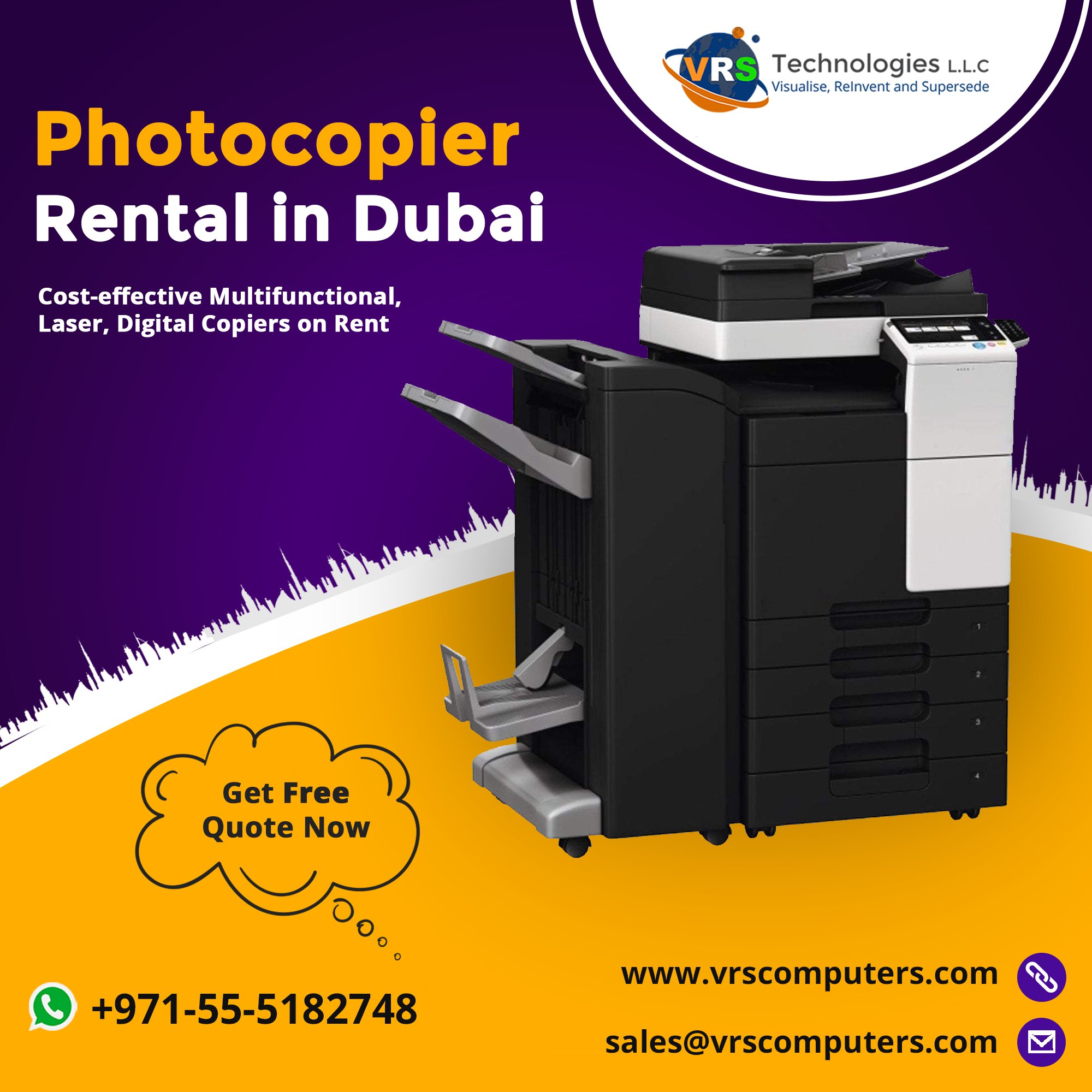 How Photocopier Rental Can Help You Improve Your Business In Dubai