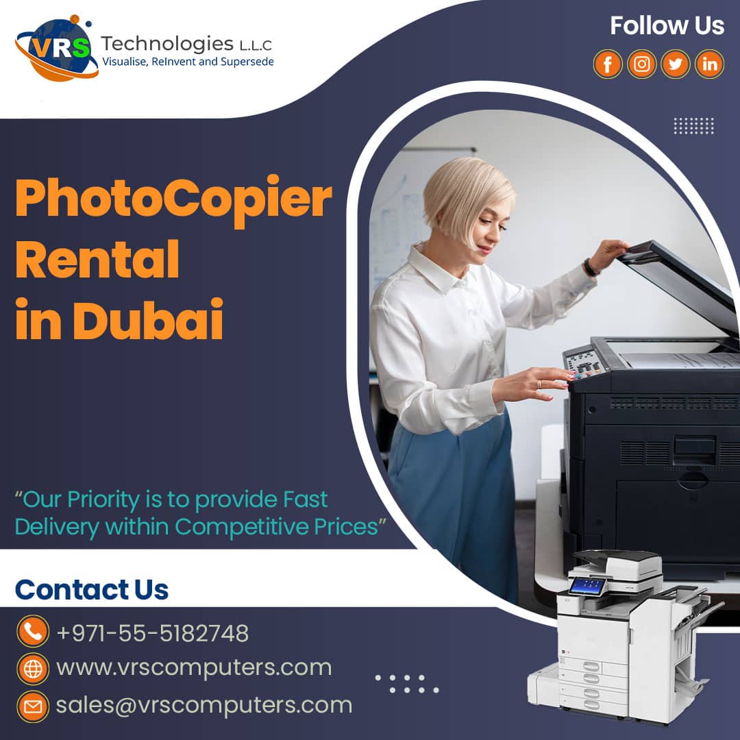 Printer Or Photocopier Rental In Dubai, Abu Dhabi