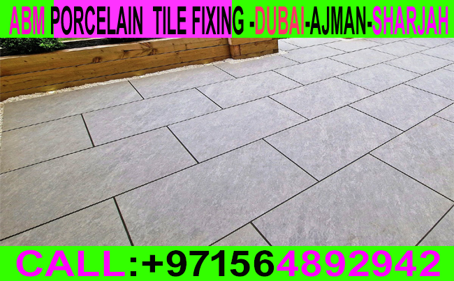 Porcelain Floor Tiles Fixing Contractor Dubai Ajman Sharjah