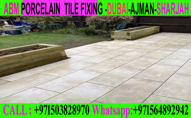 Porcelain Floor Tiles Fixing Contractor Dubai Ajman Sharjah