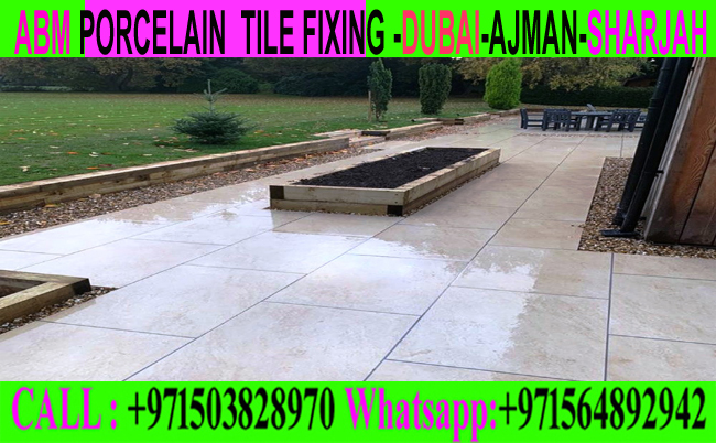 Porcelain Floor Tiles Fixing Contractor Dubai Ajman Sharjah