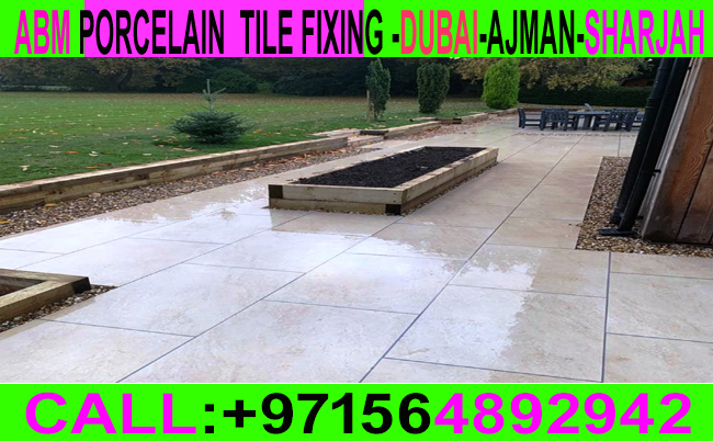 Porcelain Floor Tiles Fixing Contractor Dubai Ajman Sharjah